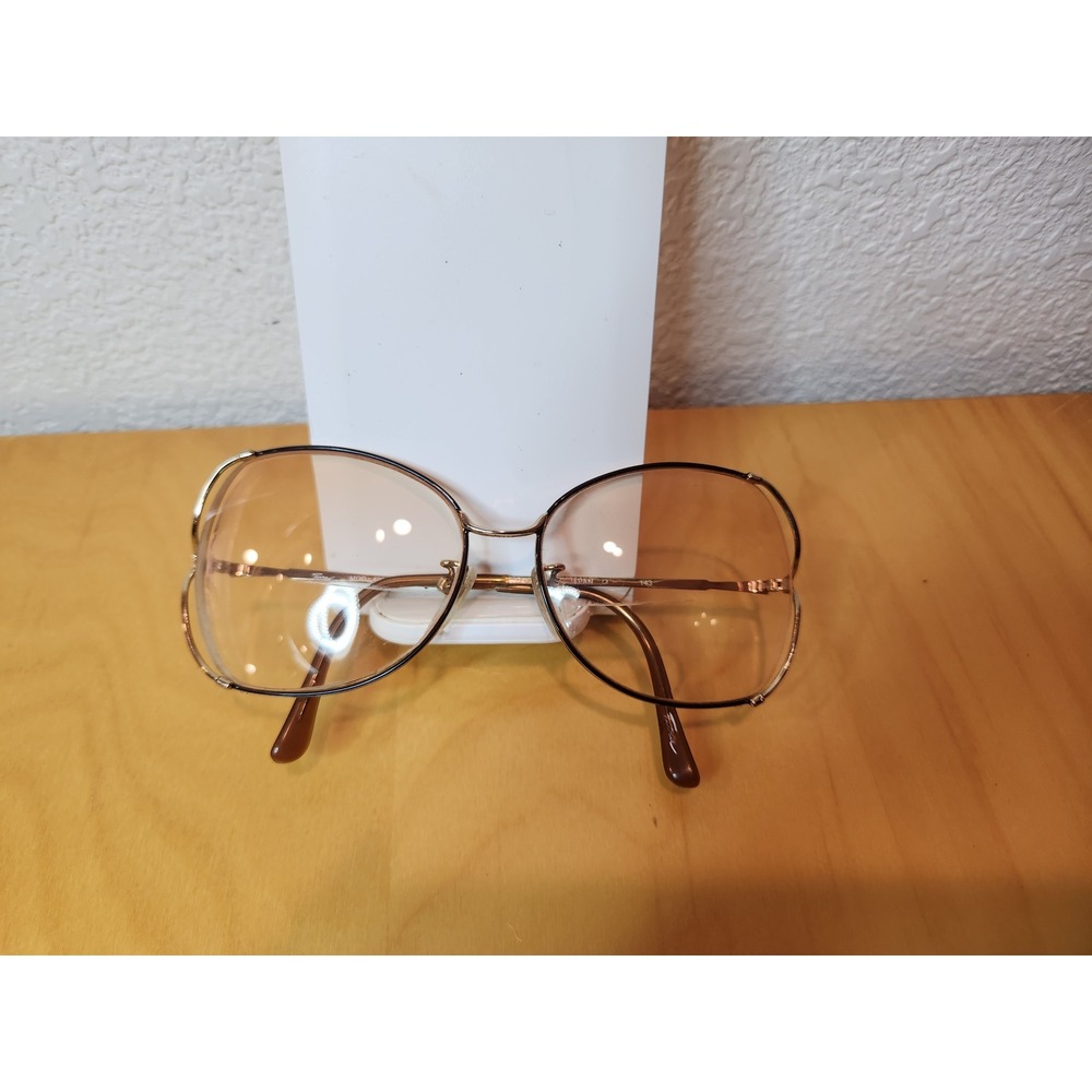 Vintage Tura MOD 423 BBN Gold Oval Eyeglasses Frame Made in Japan
80s oversized - Picture 8 of 14